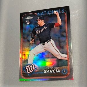 Topps Chrome Nationals Baseball Card